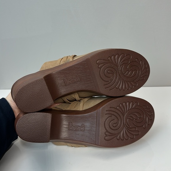 BOC Cadi Tan Vegan Leather Braid Accent Clogs Size 11 - Picture 9 of 15